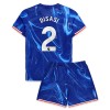 Maillot de Supporter Chelsea Disasi 2 Domicile 2024-25 Pour Enfant